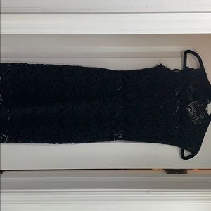 Black mini lace Nightcap dress